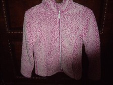T10 EUC Girls Size 14 Free Country Girls Frosty Butterpile Plush Hooded Jacket