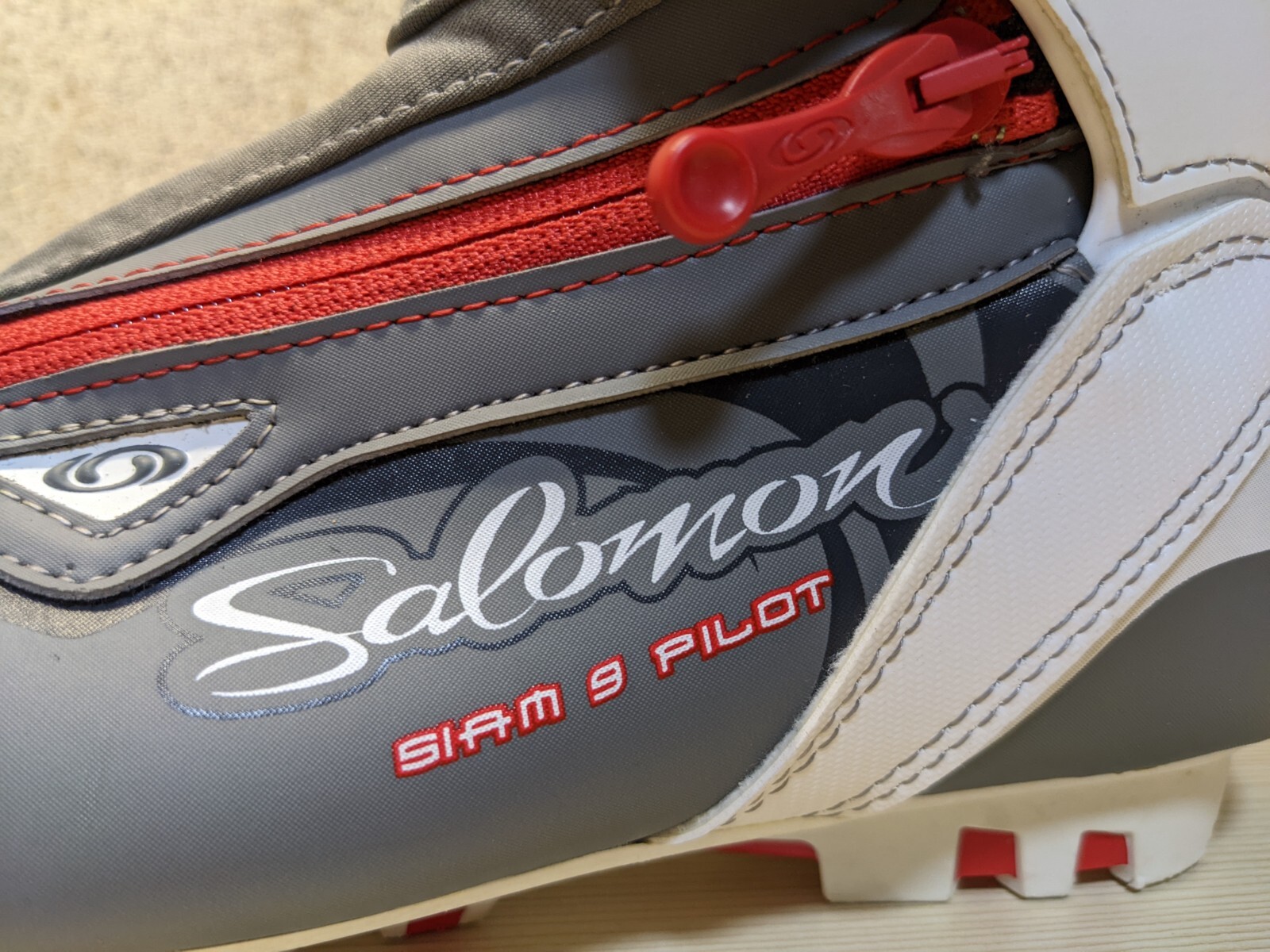 SALOMON Stivali da sci nordico da donna Siam 9 Pilot Cross Country Taglia 6 5 23 5 EU 38