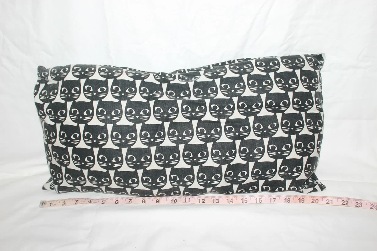 Ikea black cat pillow 2025