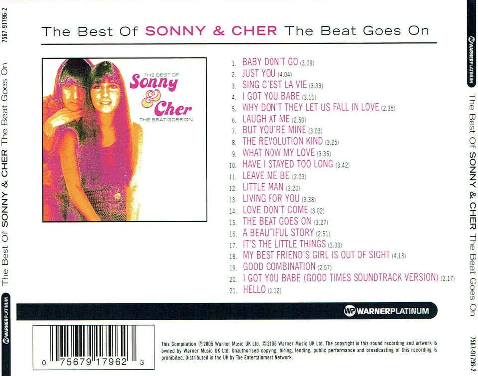 (CD) The Beat Goes On - The Best Of Sonny & Cher - Little Man, I Got You Babe - Bild 2 von 2