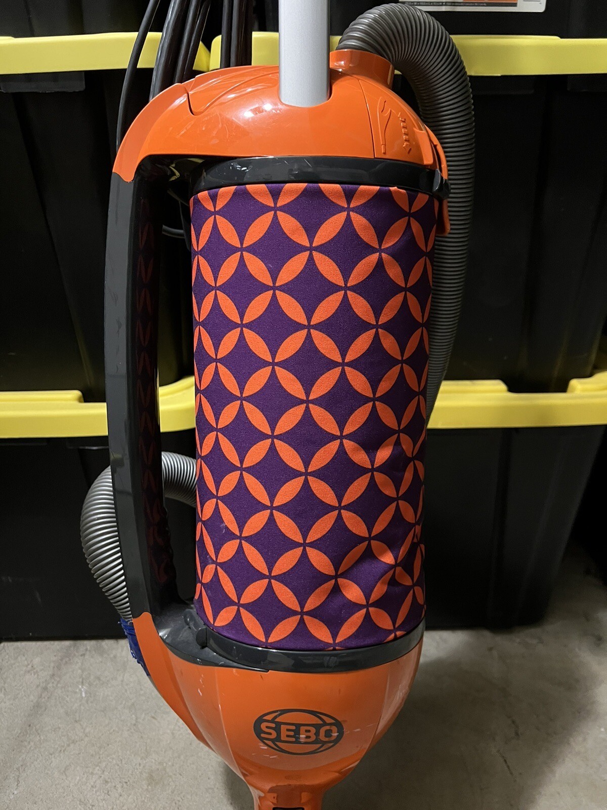 SEBO Premium Felix 1 HSH Orange Upright Vacuum Made In Germany