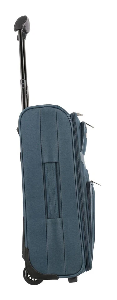 Handgepäck Koffer mit 2 Rollen Reisekoffer klein Orlando Klassischer Weichgep... - Bild 3 von 4