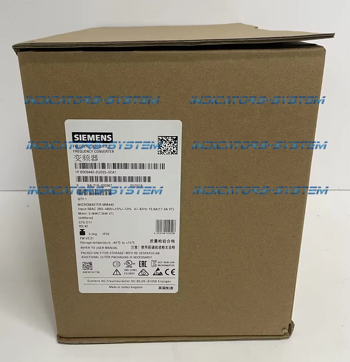 1PCS New SIEMENS 6SE6440-2UD25-5CA1 6SE6 440-2UD25-5CA1 Inverter fast shipping - Image 2 of 4