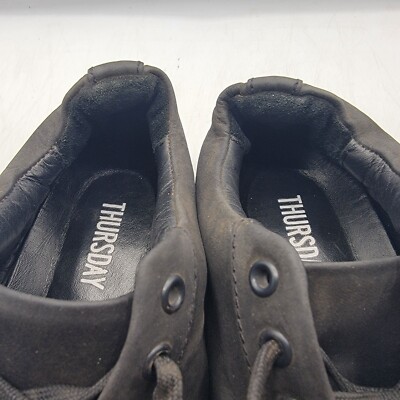Thursday Everyday Mens 10 Triple Black Matte Premier Low Top 