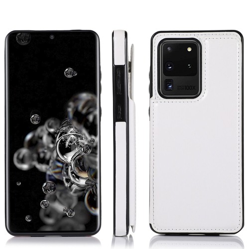Magnetic Card Wallet Leather Phone Case for Samsung S20 S21 S22 S23 S24 Ultra - Picture 11 of 16