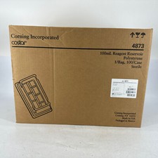 Costar Corning 4873 100mL Reagent Reservoir Polystyrene CASE OF 100 Indv. Sealed