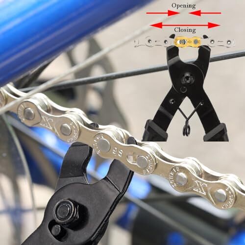 Bike Link Pliers, Bicycle Chain Tool for Bike Chain link Quick Removal Repair - Picture 7 of 7
