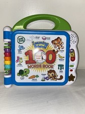 Leap Frog Learning Friends 100 Words Book Educational English Spanish Bilingual