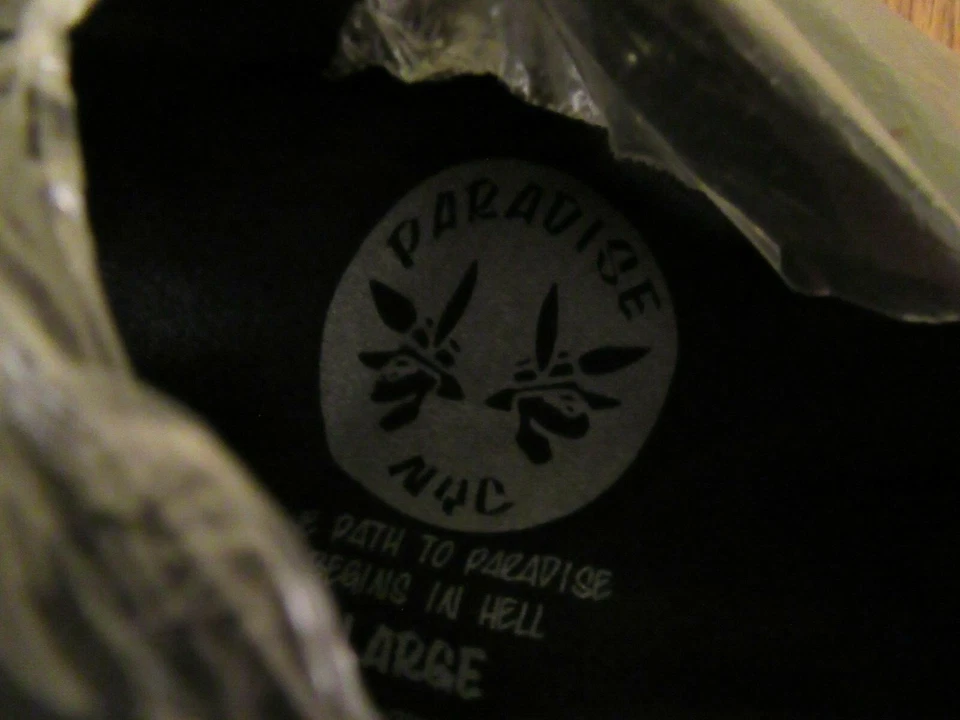 Paradise NYC Paradise City Crew tamanho grande preto Paradis3 Sean Pablo novo DS - Imagem 4 de 4