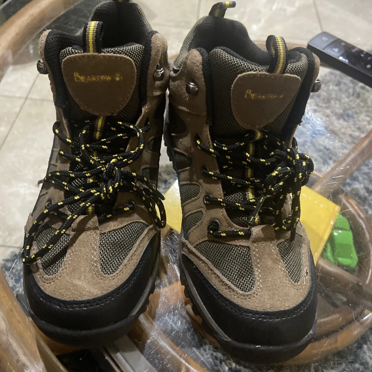 Bearpaw wildwood youth's hiking clearance boots