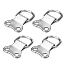 25PCS D-Ring Picture Frame Hanging Hooks Double Hole Hangers with Screws