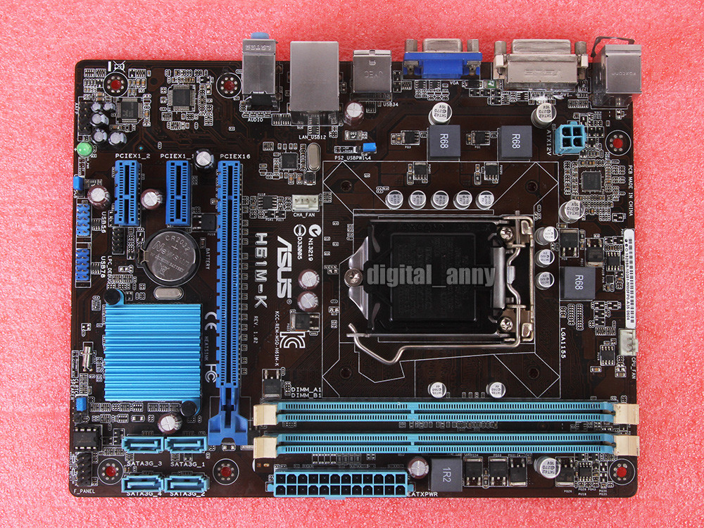 Asus H61m Intel H61 Lga1155 ASUS H61M-K Motherboard Intel H61 (B3