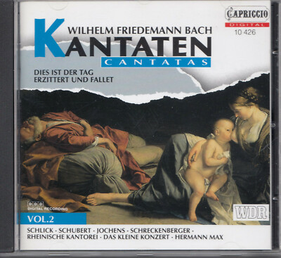 Wilhelm Friedemann Bach: Kantaten Vol.2 , Max (2000) - sehr gut