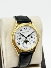 Patek Philippe 3940J Perpetual Calendar 18K Yellow Gold Patek Winder Box Paper 6