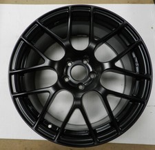 Enkei Raijin 19x8.5 42mm Offset 5x112 Bolt Pattern 72.6 Hub Bore Black Wheel 46