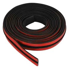 T-Shape Auto Rubber Car Windshield Roof Seal ,10Ft Noise Insulation Rubber Strip
