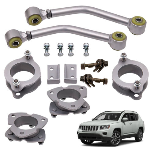 2 inch Front + Rear Full Lift Kit Fit Jeep Patriot MK 2007-2017 Spacers - Bild 3 von 10