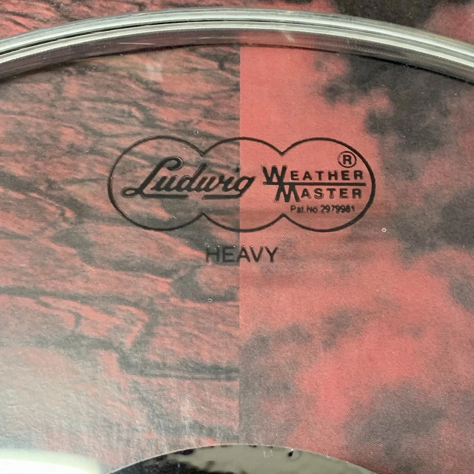 Ludwig Drum Head 12" Clear Silver Dot Heavy Batter LW6112 Hi Torque HeadLock - Image 2 of 4