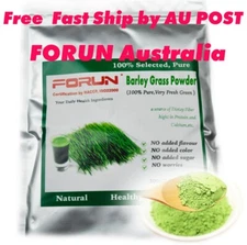 FORUN Organic Pure Barley Grass Powder 1KG NET- Fresh green