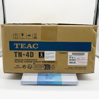 TEAC TN-4D-SE Direct Drive Turntable Black New
