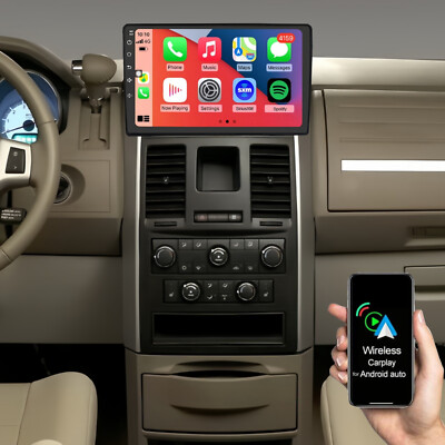 10.1'' Android 13 Carplay Car Stereo Radio GPS For Dodge Grand Caravan 2008-2010