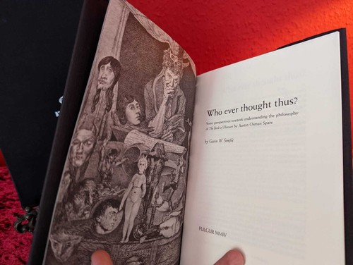 Austin Osman Spare Perspectives on Book of Pleasure FULGUR Vellum ltd 55 Ixaxaar - Bild 3 von 4