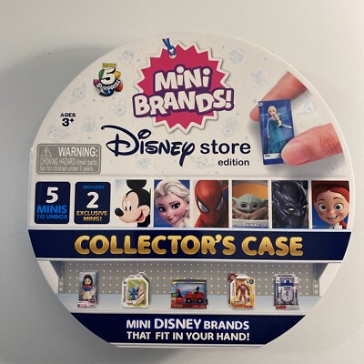Zuru 5 Surprise Disney Store Ed Mini COLLECTORS CASE Exclusive Open Box + 1