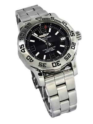 Breitling Colt A77387 - Schöne Quartz Damenuhr mit Datumsanzeige!