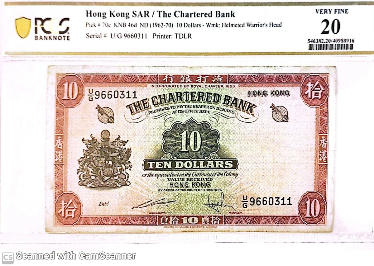 1962 Hong Kong Paper Money for sale | eBay