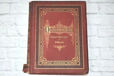 Durchs Deutsche Land Original Radierungen by BERNHARD MANNFELD 30 Etching 1878