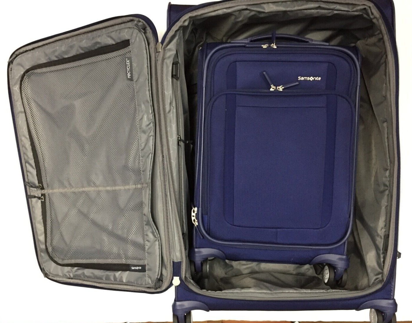 Samsonite Re2-piece Softside Set Dark Blue for sale online | eBay
