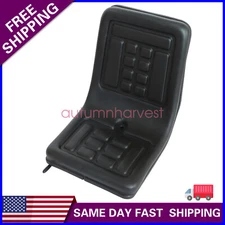 Replacement High Back Forklift Seat Riding Lawn Mower Seat Dozers Tractors Seat