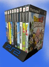 10 Game PS2 Game Case Holder - Playstation 2 Game Storage Tray Display