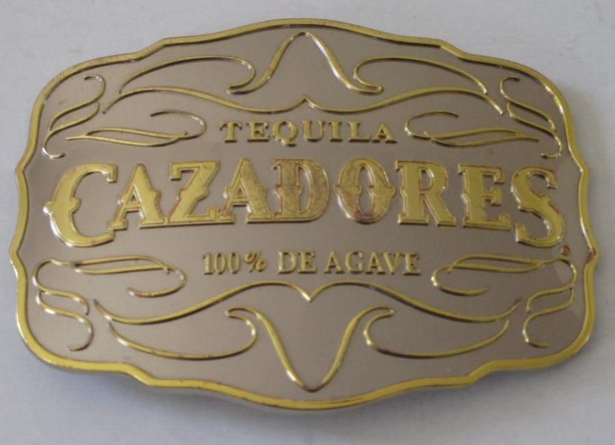 Tequila CAZADORES 100 De Agave Large Gold Colored Me… Gem
