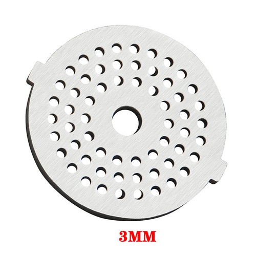 5# Stainless Steel Mincer Hole Plate Shredder Disc Blades for Home Meat Grinder - Photo 3/22