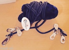 NEU Pferd Lunging Trainingshilfen PESSOA-basiert marineblau Einheitsgr&ouml;&szlig;e f&uuml;r alle &pound;24,99