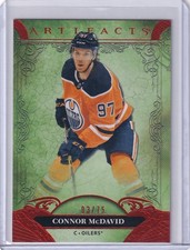 20-21 Upper Deck Artifacts Hockey Connor McDavid Autumn #/75