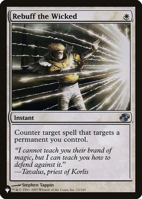 Rebuff the Wicked ZNL-12 EX EN MTG