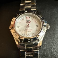 TAG Heuer Aquaracer Diamond Quartz Women's Watch Stainless Steel 5