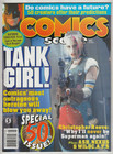 COMICS SCENE # 50 FANZINE MAGAZINE TANK GIRL BATMAN FOREVER NEXUS WILDCATS — photo 1