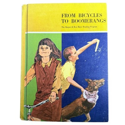 From Bicycles to Boomerangs Illustrated Elementary School Reader 1966 Homeschool
