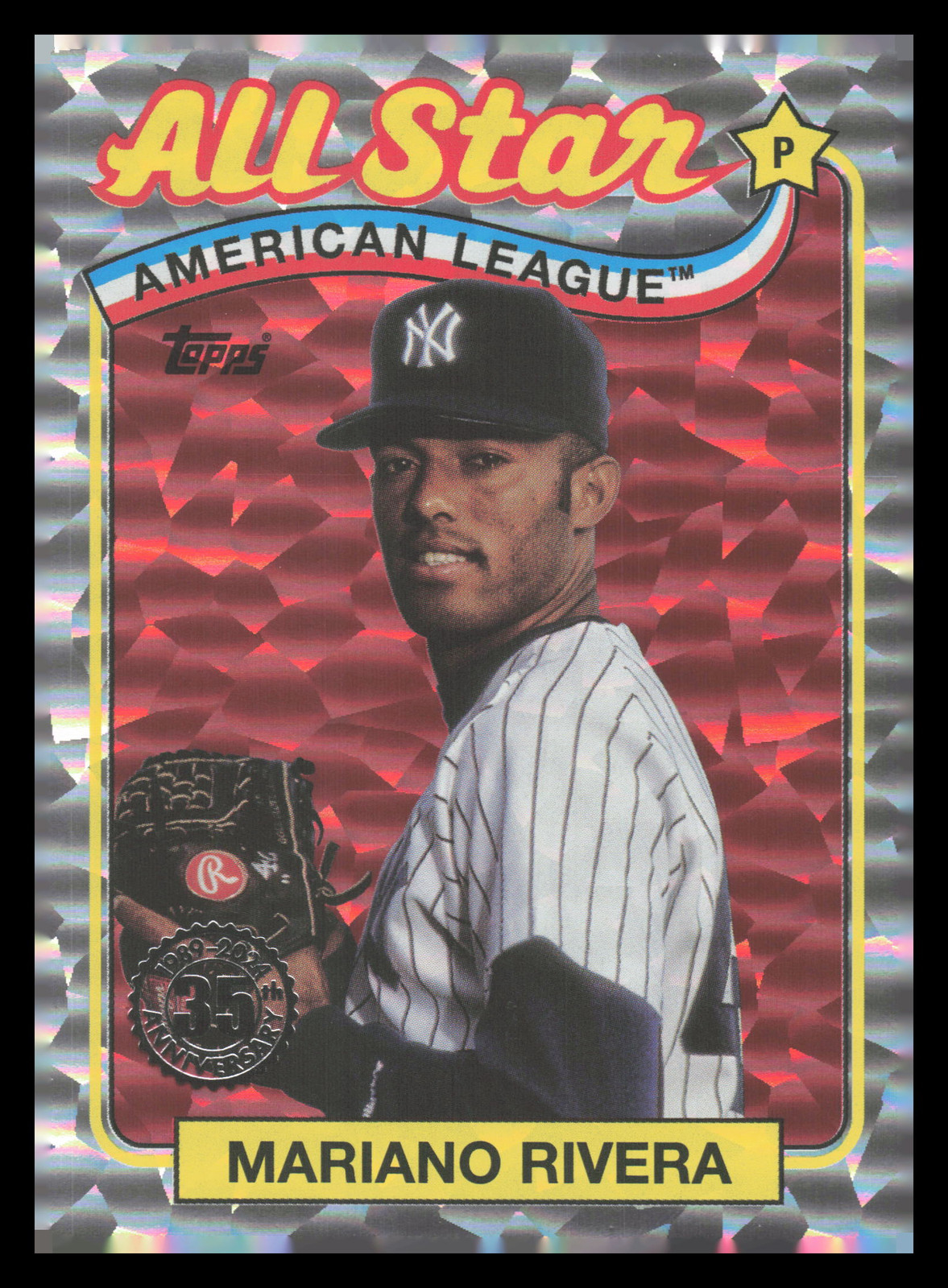 2024 Topps 89 All Star Foil Mariano Rivera #89ASB25 Baseball Card