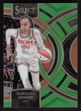 2024 Panini Select WNBA #129 DeWanna Bonner Neon Green Prizms #/75