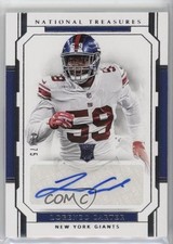 2018 Panini National Treasures Rookie Signatures 48/75 Lorenzo Carter Auto 1d59