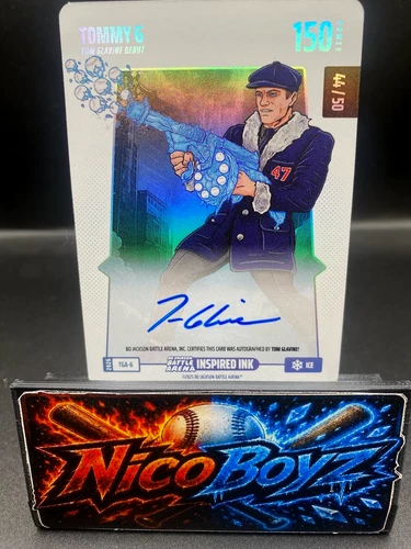 2026 Bo Jackson Battle Arena Tommy G (Tom Glavine) Ice Autograph #TGA-6