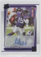 2021 Clearly Donruss Rated Rookie Blue 49/99 Ihmir Smith-Marsette #91 Auto 0q84