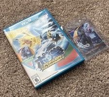 Nintendo Pokkén Tournament Wii U Fighting Game w/ Shadow MewTwo Amiibo Card