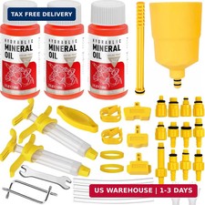 Brake Bleed Kit for Shimano,TEKTRO, TRP Hydraulic Disc Brakes, with 180