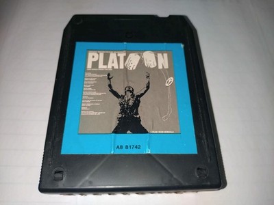 ** 8 Track Cartridge - Platoon Original Soundtrack etc. 1987 CRC Columbia **
