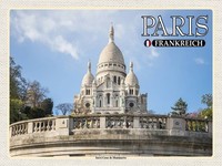 Holzschild 30X40 Cm Paris Frankreich Sacré-Coeur De Montmartre Deko Geschenk Hol